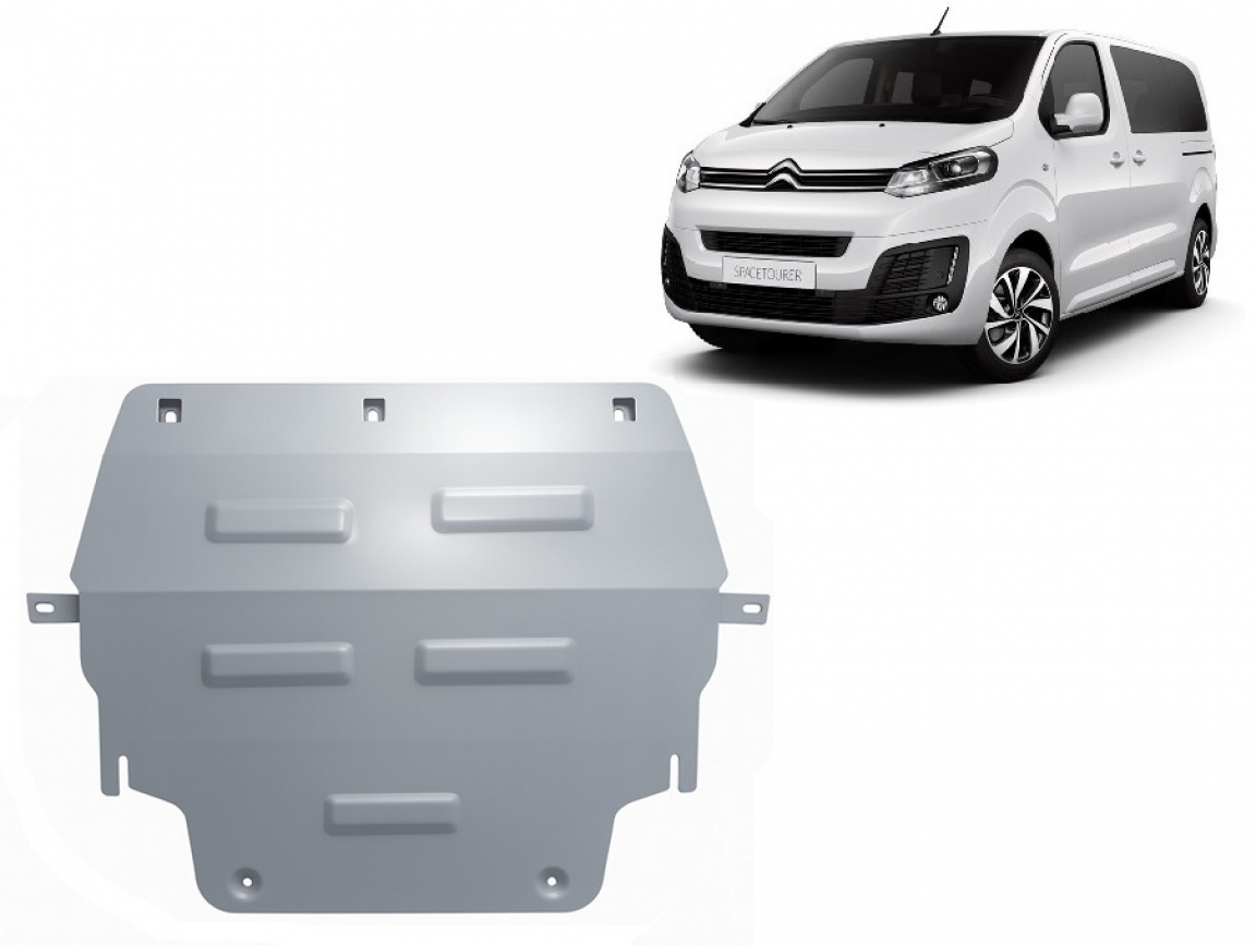 Bundplade Aluminium Motor+ | Citroën Spacetourer (2016-2026) - 2