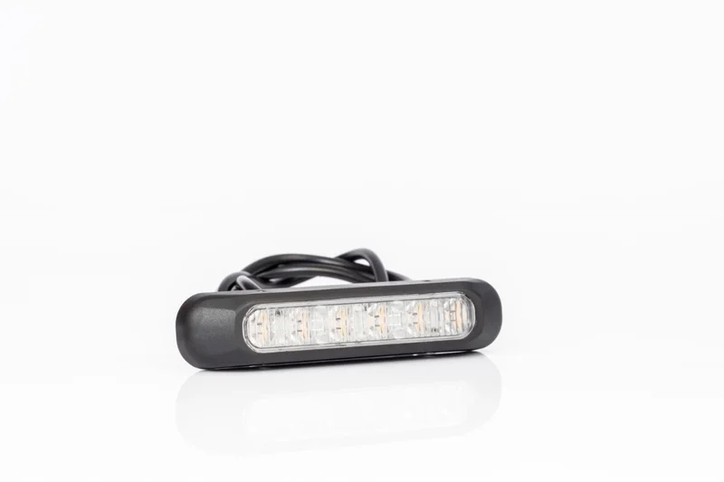 R65 LED warning light 6 LEDs Amber | 10-30v