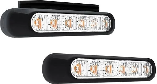 R65 LED varningsljus 6 LED Blå 10 - 30V - 3