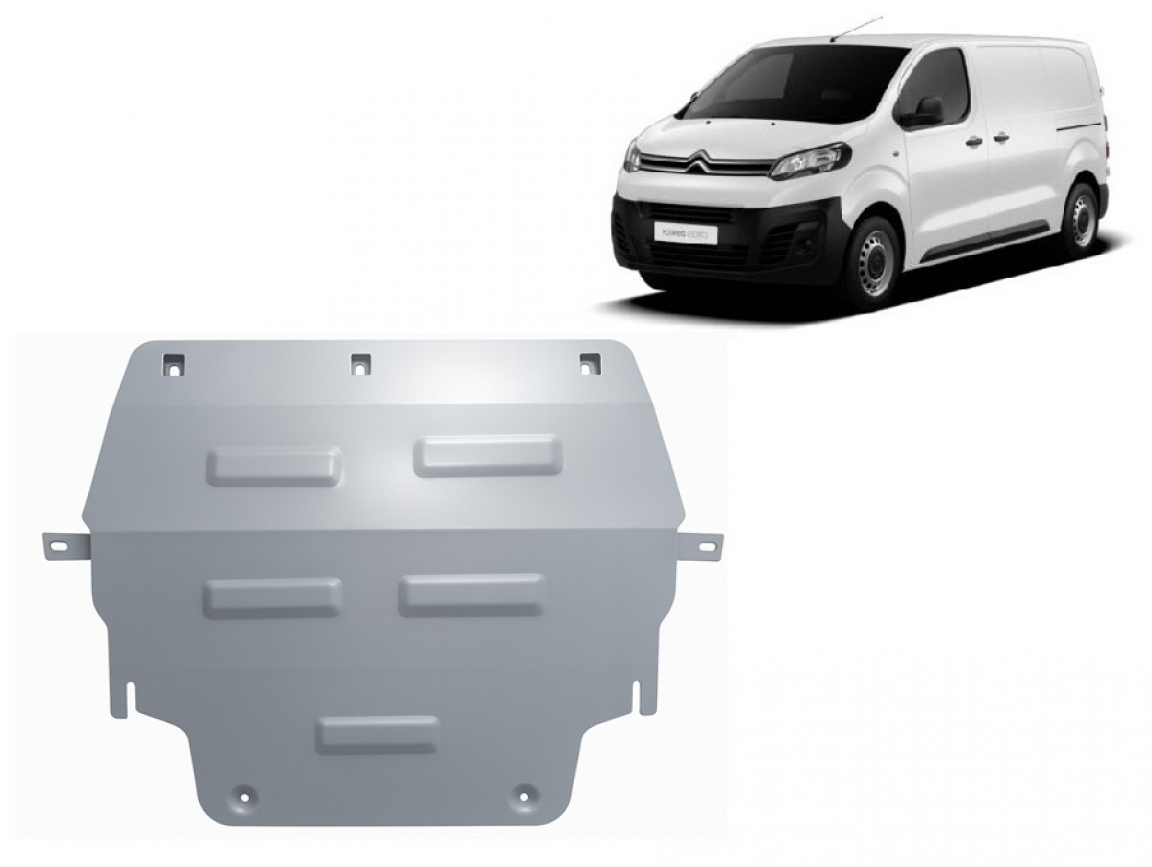 Bunnplate Aluminium Motor+ | Citroën Dispach (2016-2026) - 2