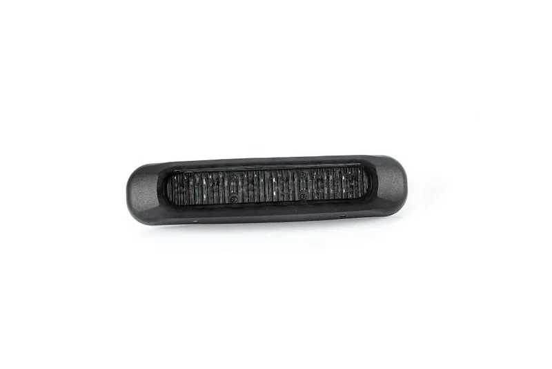 R65 LED varningsljus 6 LED Mörk Bärnsten 10 - 30V