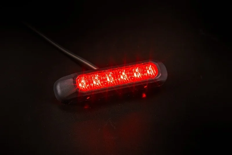 R65 LED-varoitusvalo 6 LEDiä Punainen 10 - 30V - 2