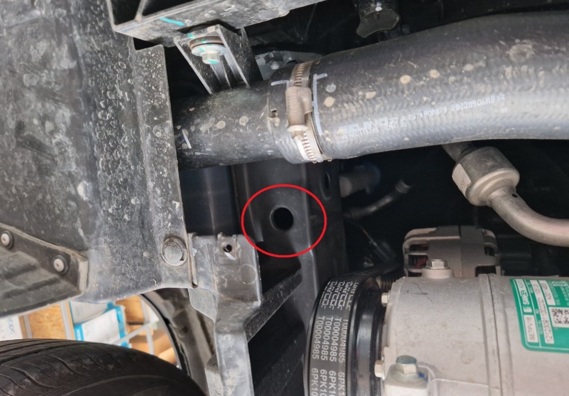Hasplåt Aluminium Motor+ | BAIC Beijing X75 (2023-2026) - 5