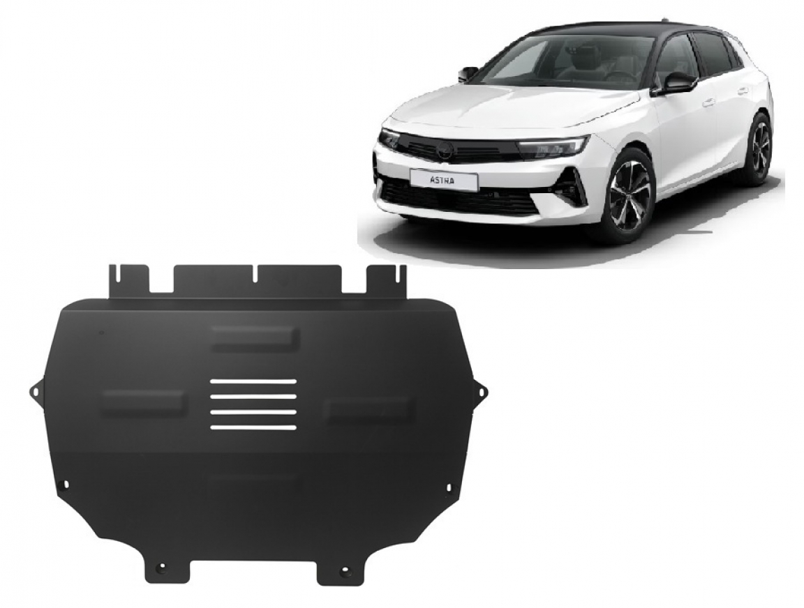 Skid plate Steel Engine+ | Opel Astra L (2021-2026) - 2