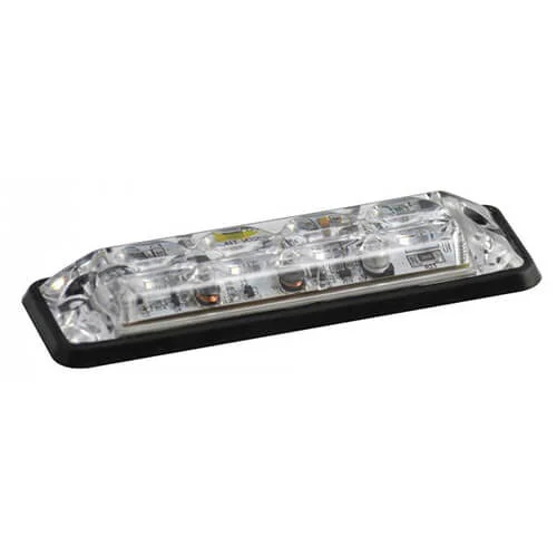 Ultra-flat Slimline LED varsellys 4 LED-er | R65 | Rav | 10-30v - 3