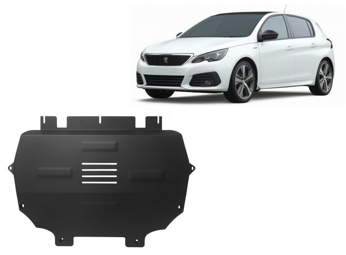 Skid plate Steel Engine+ | Peugeot 308 (2018-2026) - 2