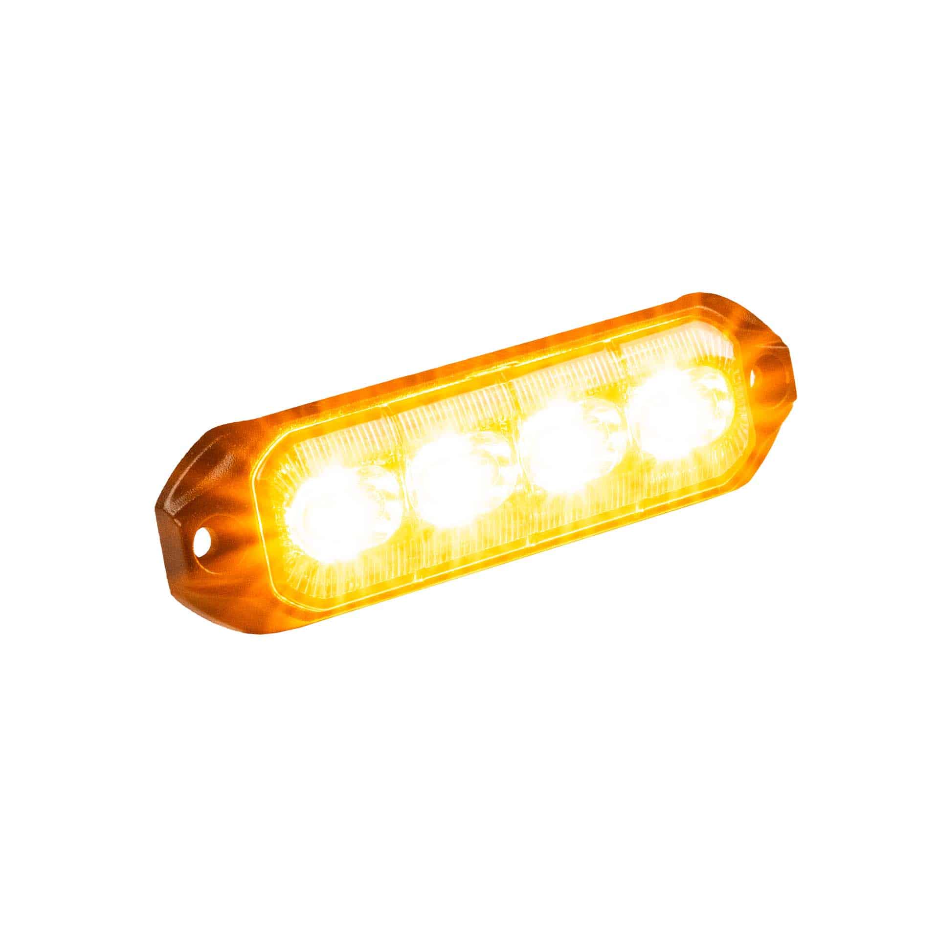 LED R65 CL2 torch 4-LED amber 12/24v 200cm cable - 3