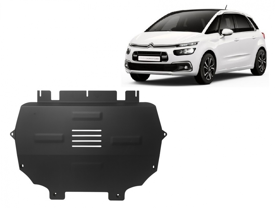 Bunnplate Stål Motor+ | Citroën Grand C4 SpaceTourer (2018-2022) - 2
