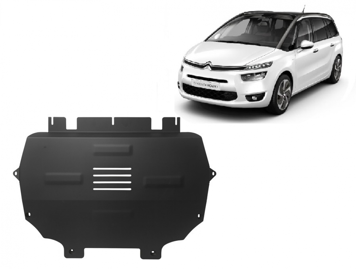 Skid plate Steel Engine+ | Citroën Grand C4 Picasso (2013-2018) - 2