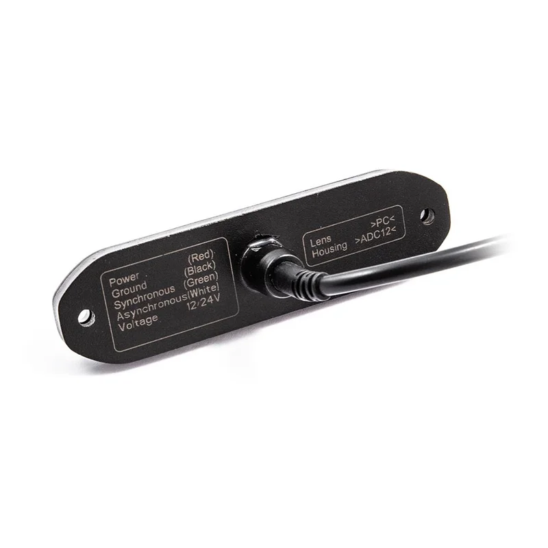 LED R65 advarselslys rav | 12-24v | 2m kabel - 6