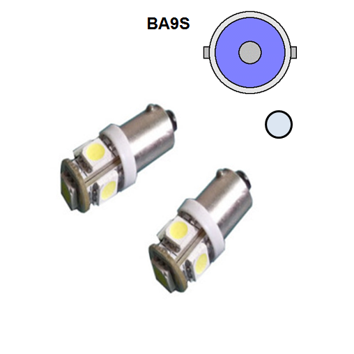 BA9S LED 5xSMD