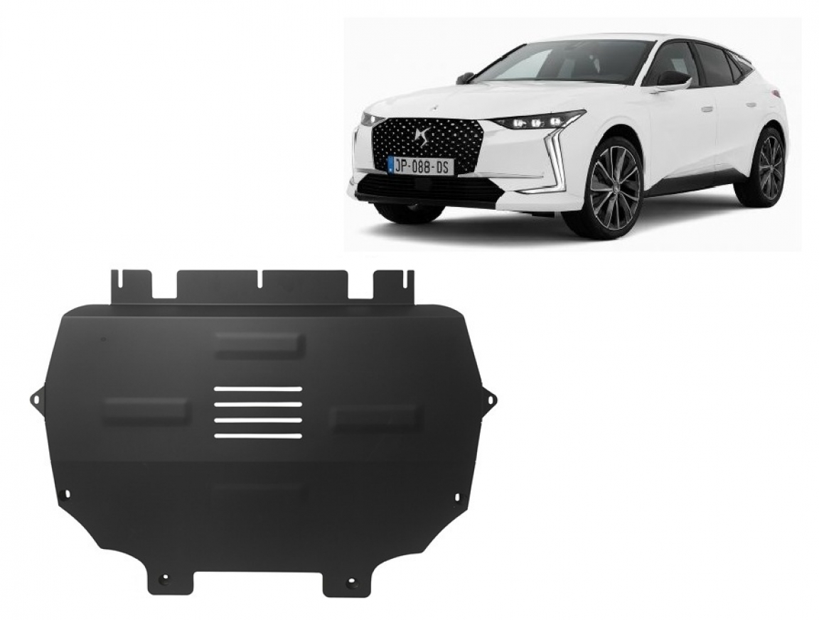 Hasplåt Stål Motor+ | Citroën DS 4 II (2021-2026) - 2