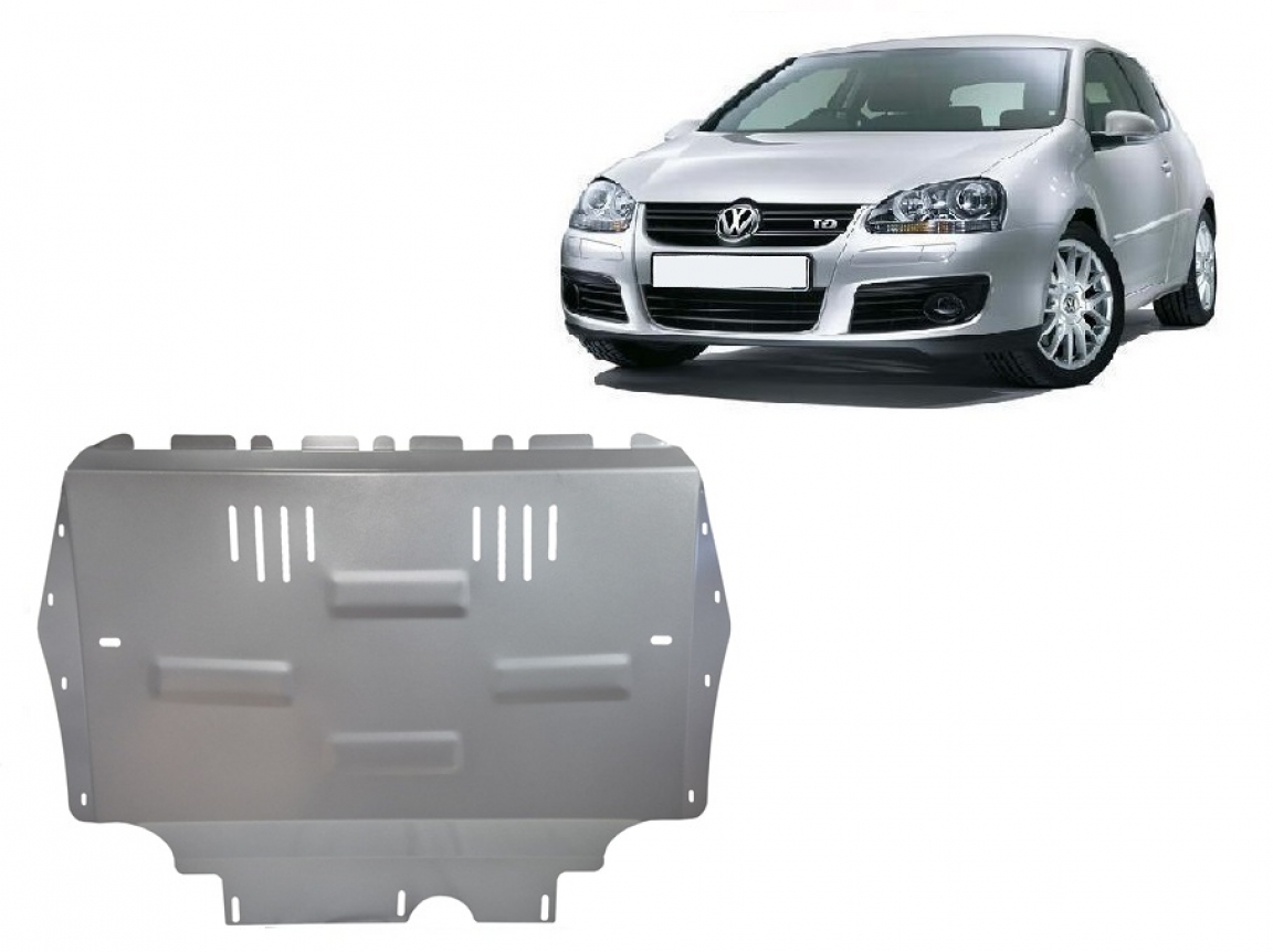 Bunnplate Aluminium Motor+ | VW golf mk5 (2004-2010) - 2