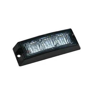 LED warning light 3 LEDs | Slimline | R65 | blue | 10-30v