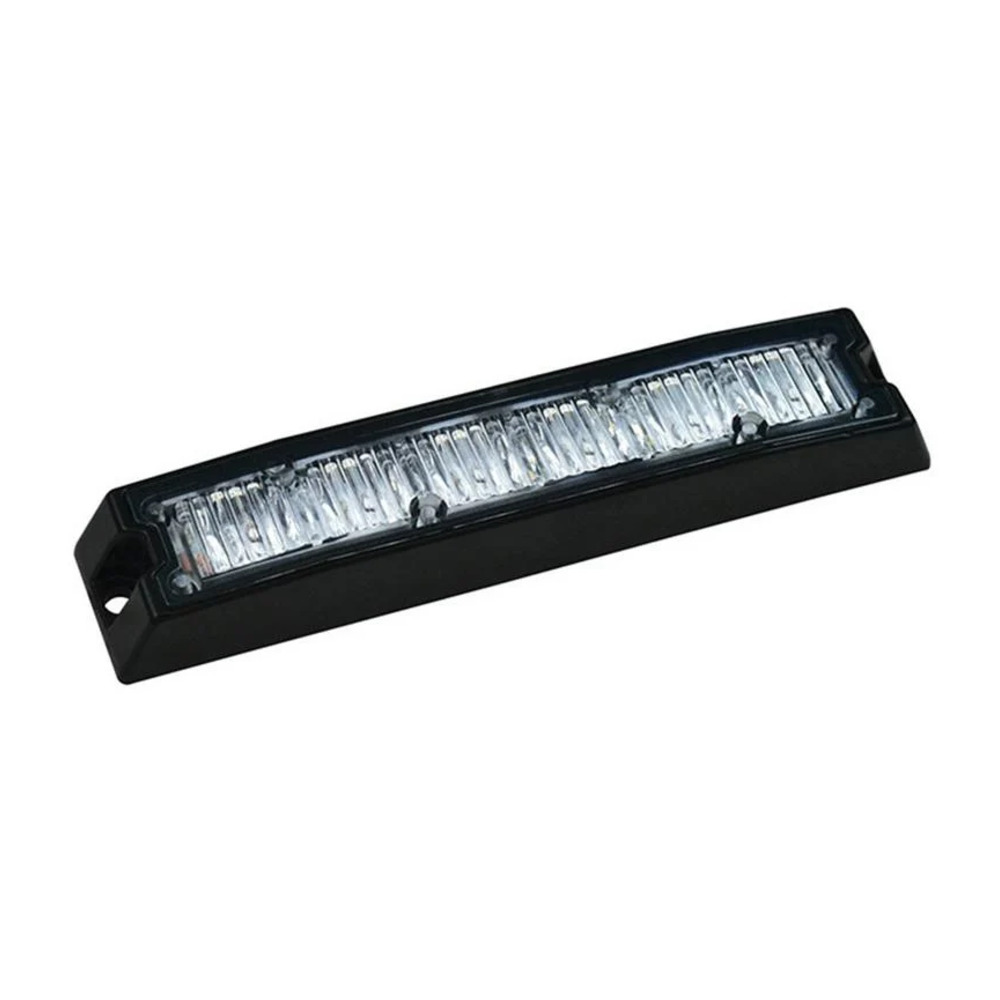 R65 Slimline LED varsellys | 6 LEDer | Rav | 10-30v