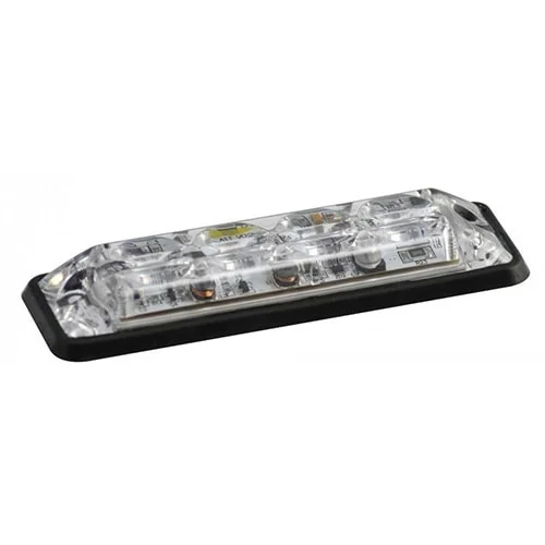 Ultra-flat Slimline LED varsellys 4 LED-er | hvit | 10-30v - 2