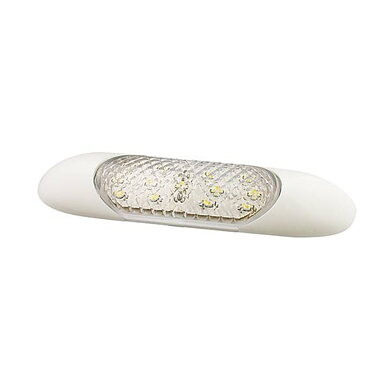 LED interiörbelysning | exkl. strömbrytare | 10cm kabel | vit | 12V |. | kallvitt ljus