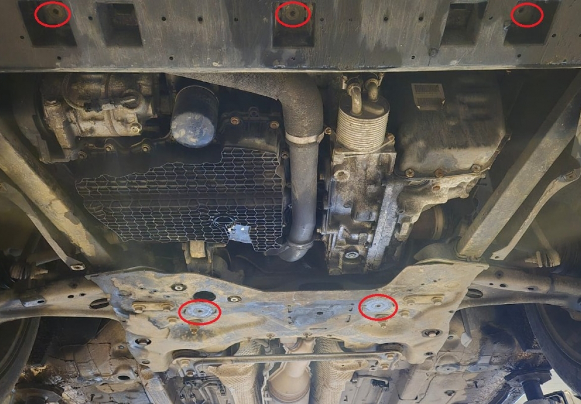 Skid plate Aluminium Engine+ | Fiat Doblo (2023-2026) - 4
