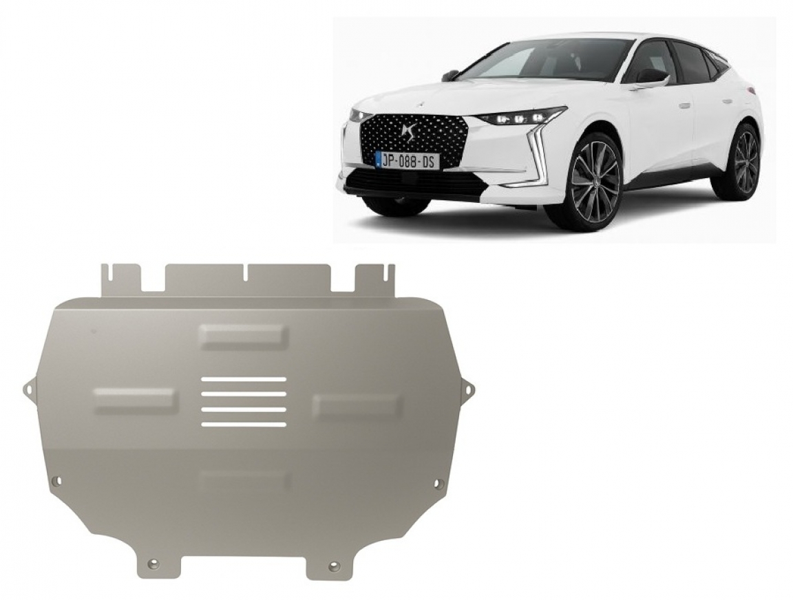Skid plate Aluminium Engine+ | Citroën DS4 II (2021-2026) - 2