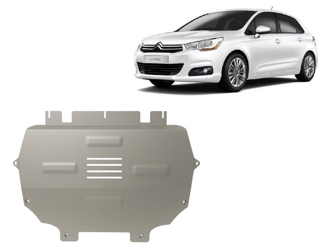 Pohjapanssari Aluminium Moottori+ | Citroën C4 (2013-2018) - 2