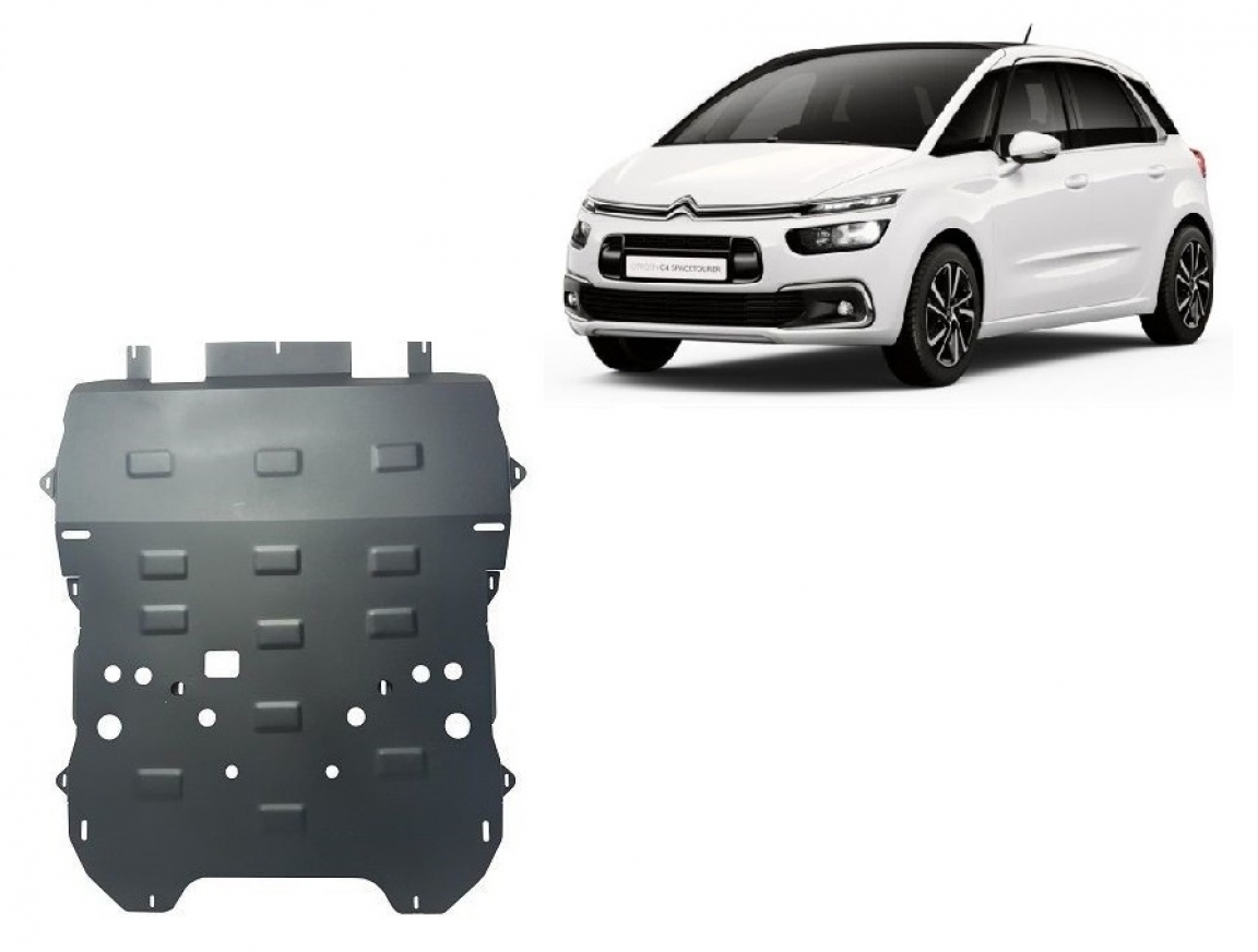 Skid plate Steel Engine+ | Citroën Grand C4 SpaceTourer (2018-2020) - 2