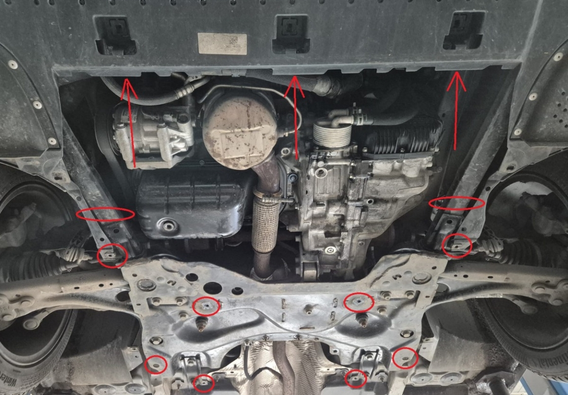 Bundplade Stål Motor+ | Citroën Grand C4 Picasso (2013-2018) - 4