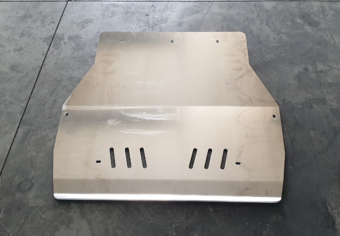 Hasplåt Aluminium Motor+ | VW Transporter T6.1 Caravelle (2019-2022) - 12