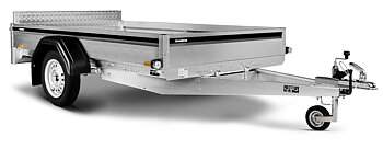 Brenderup Lågbyggd flakvagn Obromsad Serie 2000 260L 750 kg