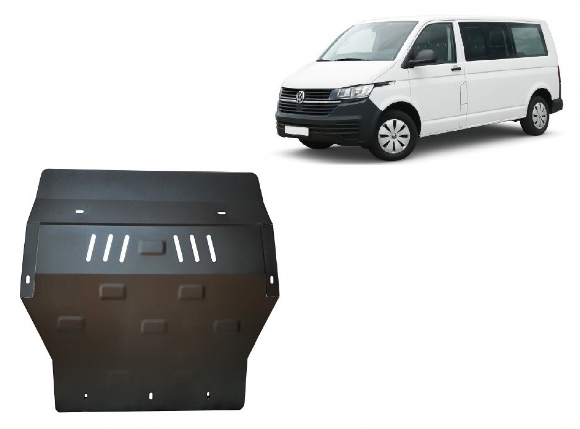 Bundplade Stål Motor+ | VW Transporter T6.1 Caravelle (2019-2022) - 2
