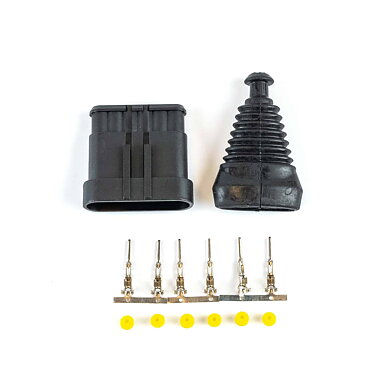 SuperSeal kit 6-PIN Male / socket