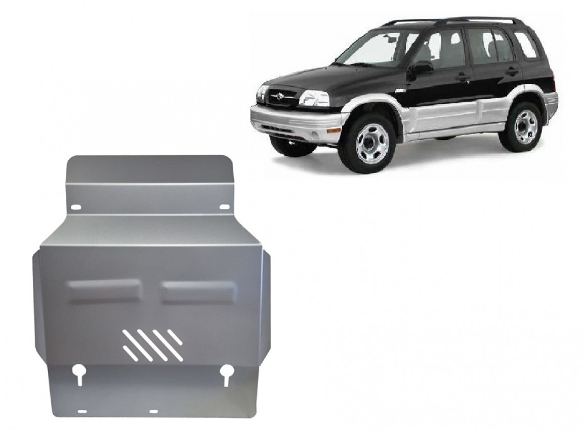 Bundplade Aluminium Motor+ | Suzuki Grand Vitara (1999-2005) - 2