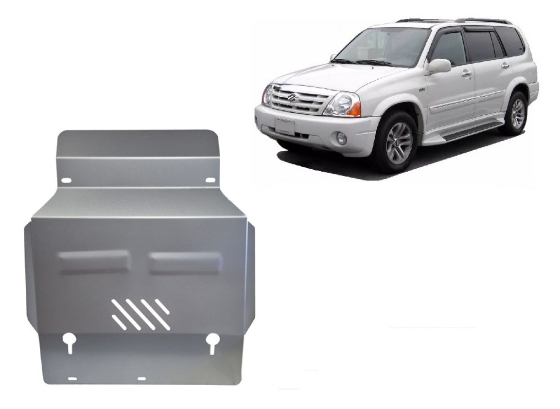 Hasplåt Aluminium Motor+ | Suzuki Grand Vitara XL7 (1998-2009) - 2