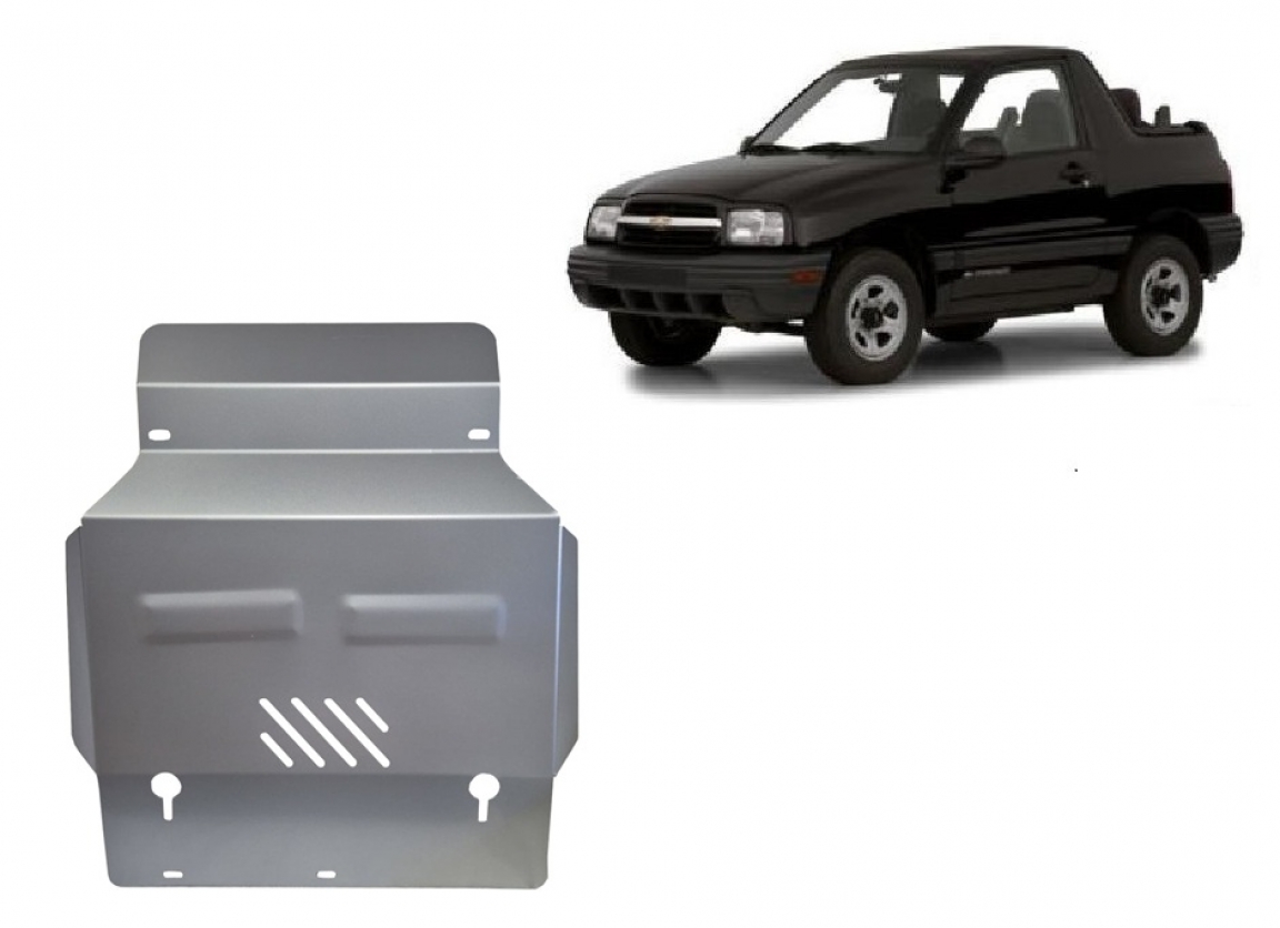 Bunnplate Aluminium Motor+ | Chevrolet Tracker (1999-2005) - 2