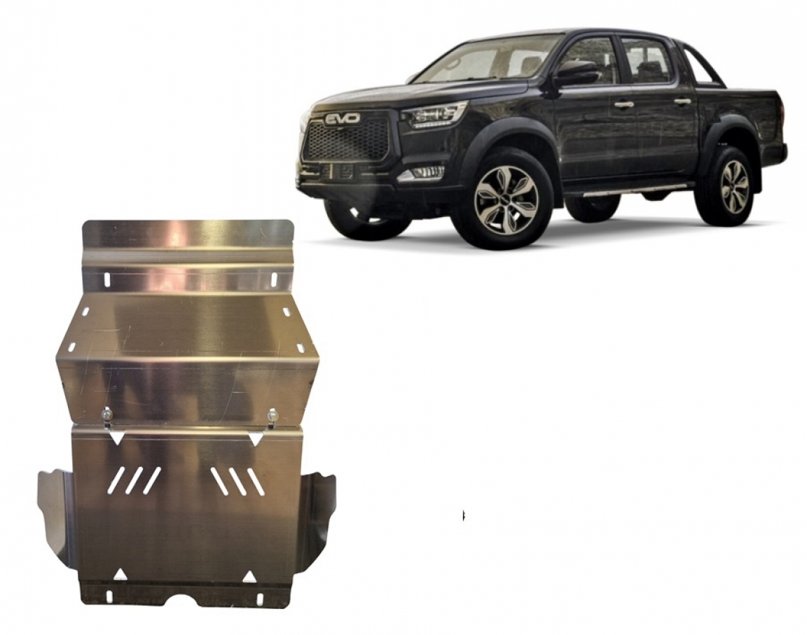 Bundplade Aluminium Motor+ | Evo Cross 4 (2018-2026) - 2