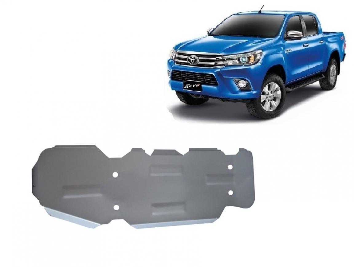 Skid plate Aluminium Fuel tank | Toyota Hilux (2016-2021) - 2