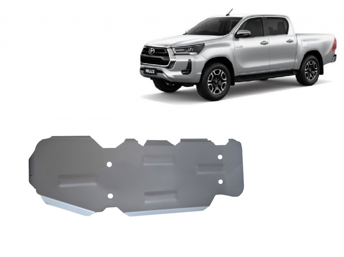 Bunnplate Aluminium Drivstofftank | Toyota Hilux Invincible (2021-2026) - 2