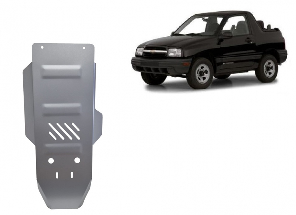 Hasplåt Aluminium Växellåda | Chevrolet Tracker (1999-2005) - 2