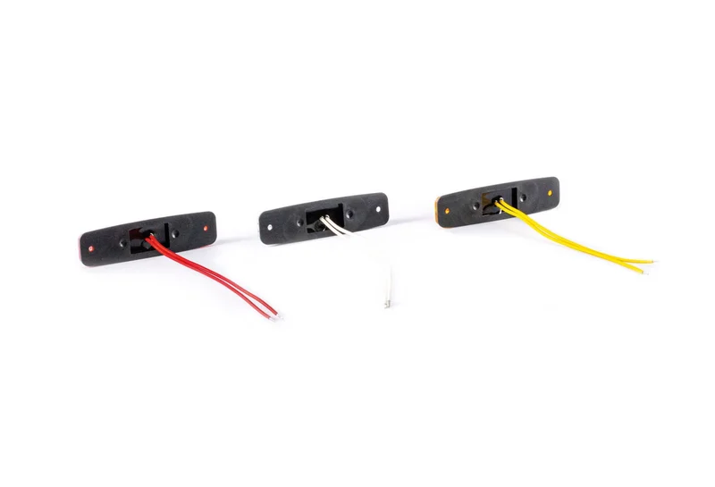 LED marker lys rød 12-24v 15cm kabel - 4