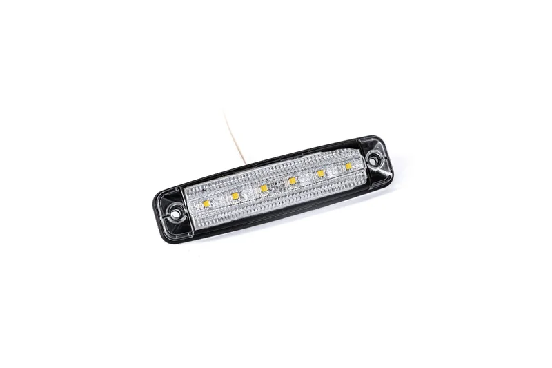 LED markeringslys hvid 12-24v 15cm kabel