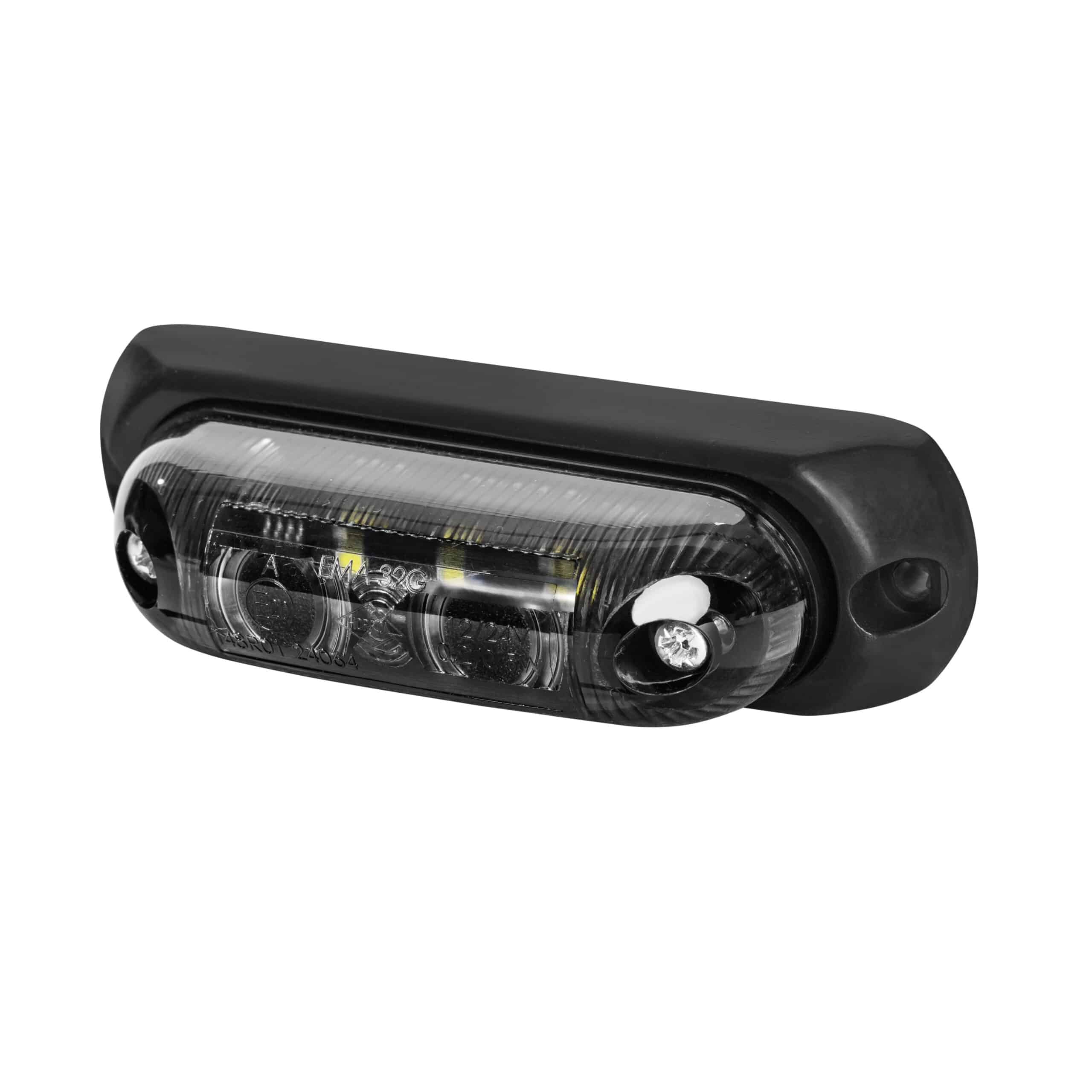 LED dark marker light amber incl. bracket 12-24v 50cm cable
