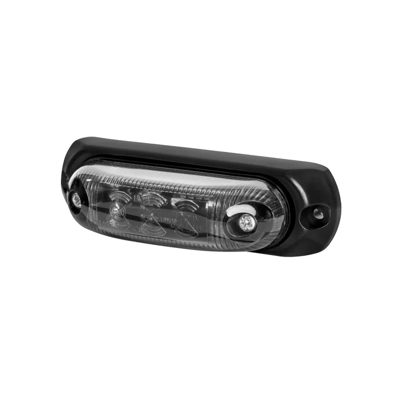 LED mörk markeringslampa röd 12-24v 50cm kabel