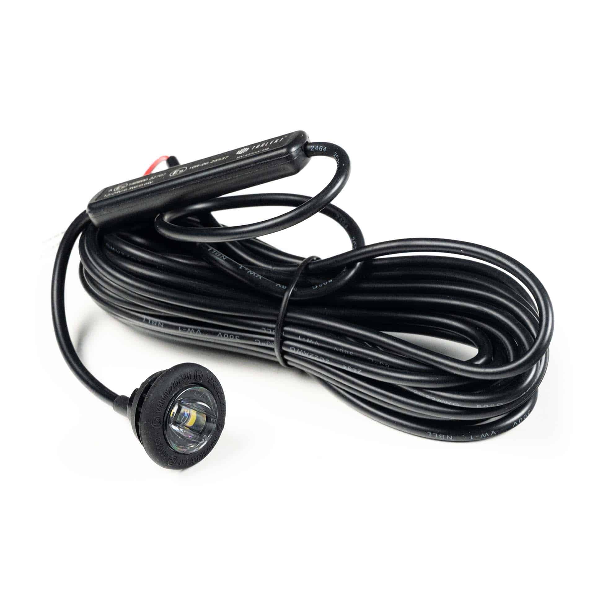 LED markeringslys ravgul 12-24v 500cm kabel - 3