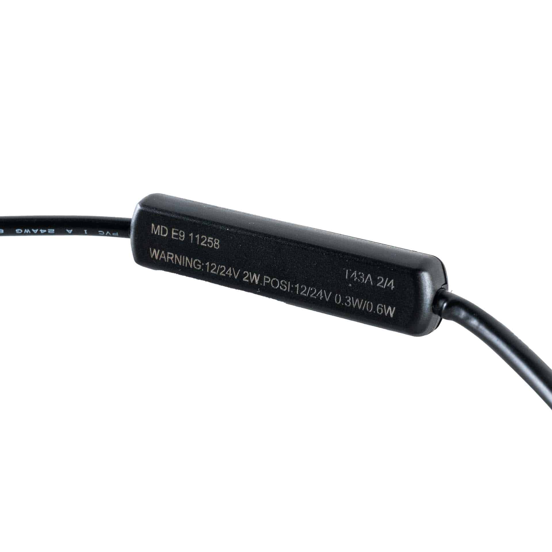 LED markeringslys rød 12-24v 25cm kabel - 5