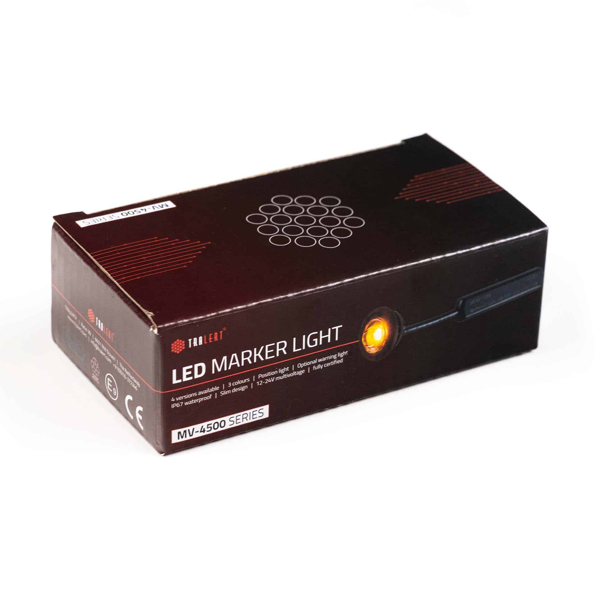 LED-merkkivalot meripihka 12-24v 200cm kaapeli - 12