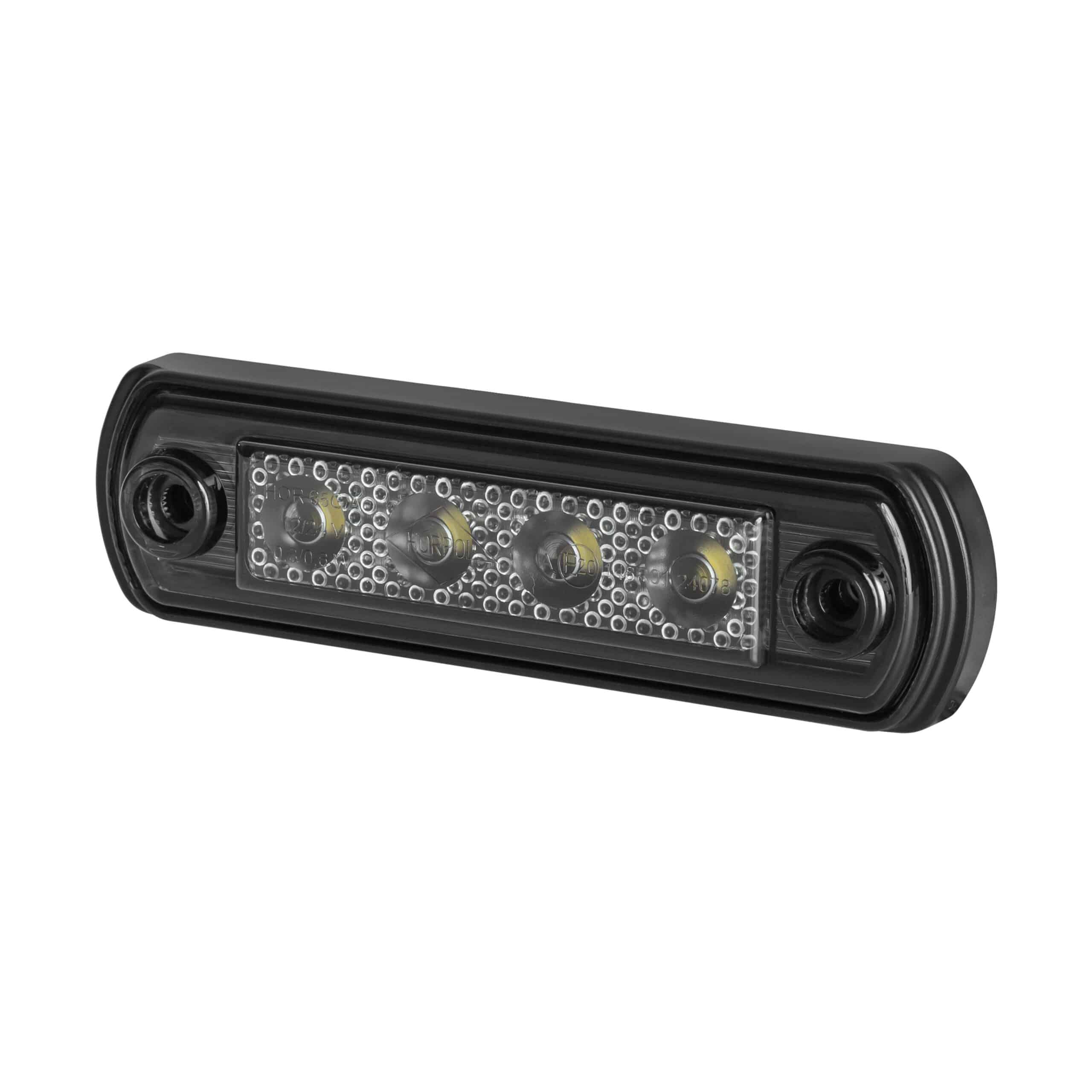 LED mørk markeringslys rav 12-24v 50cm kabel