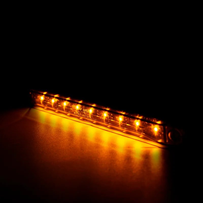 LED mørke markeringslys rav 12-24v 0,3m kabel - 2