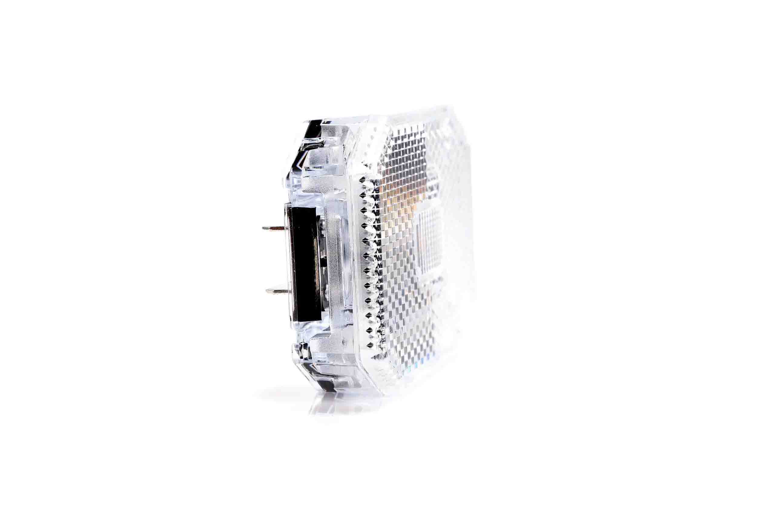 LED markeringslys hvid 12-24v, 0,75mm2 stik - 2