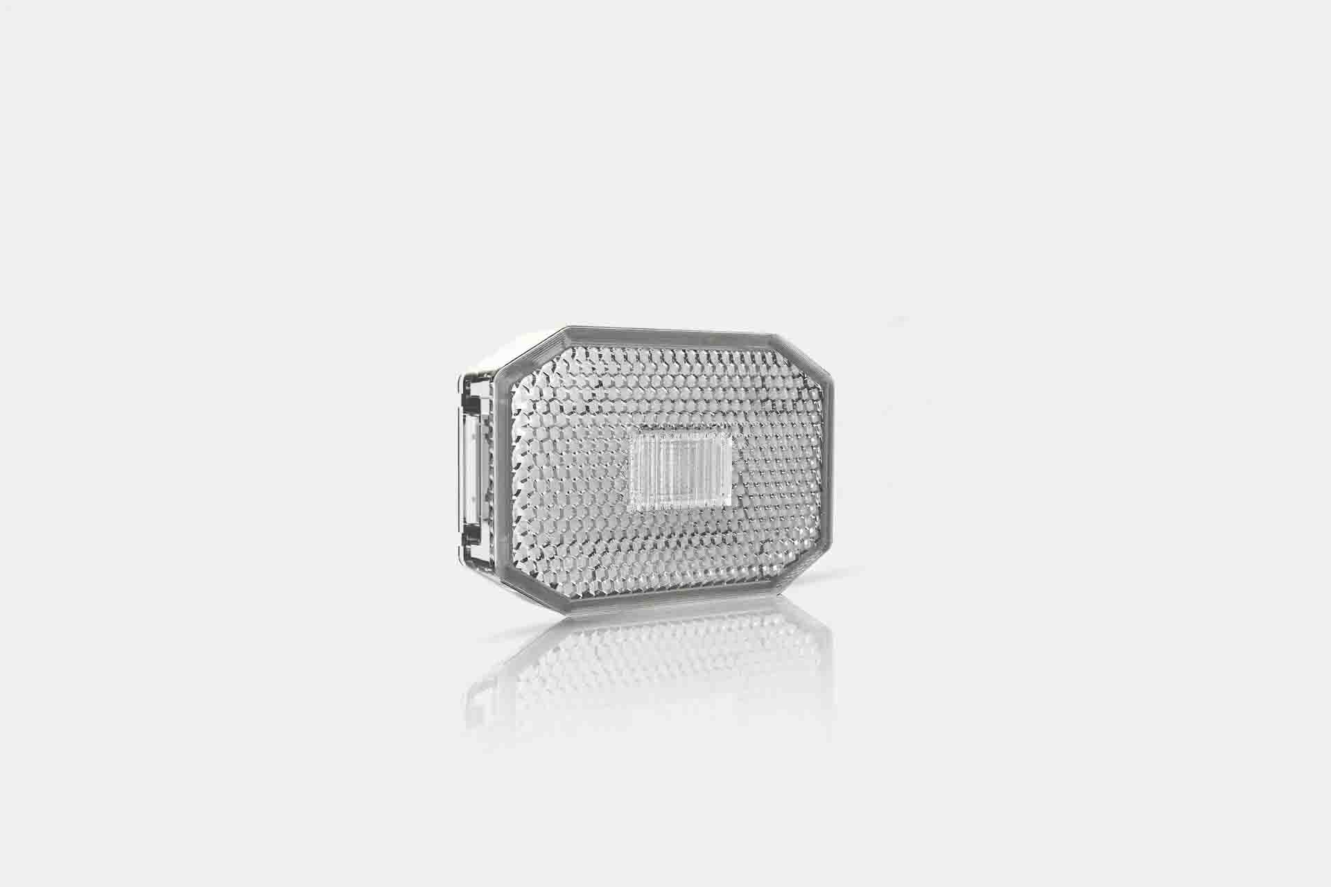 LED markeringslys hvid 12-24v, 0,75mm2 stik - 3
