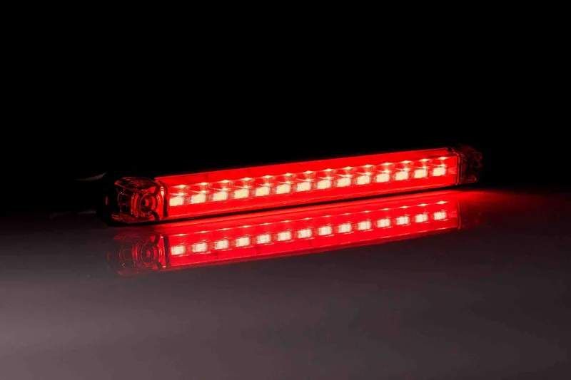 LED marker light red | 12-24v | 0.15m cable - 3