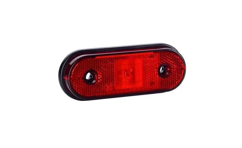 LED marker light red 12-24v 50cm cable